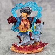 Bandai 14cm Anime One Piece Figure Luffy Figure Gear 4 Snakeman Sun God Nika Action Statue Model Dol