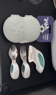 Doddl 寶寶餐具三件套連盒