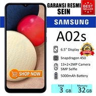 Terlaris SAMSUNG GALAXY A02s 4/64 GB GARANSI RESMI SEIN HP SAMSUNG