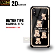 Case xiaomi redmi 6X/Mi A2 Case hp xiaomi Latest 3D Full print [Bear Aesthetic Motif Case] - Best Selling xiaomi Mobile Case - hp Case - xiaomi redmi 6X/Mi A2 Case For Men And Women - Agm CASE - TOP CASE -