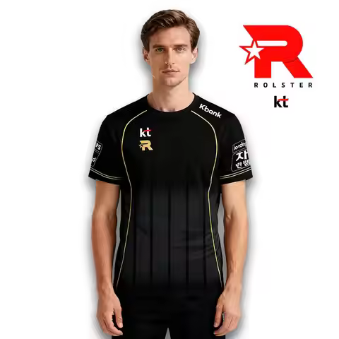 KT Rolster LCK Team New Jerseys 2025 World Championship Club Training Uniforms Men's And Women's Cus