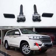 Car HeadLight HeadLamp Washer Spray Nozzle Jet Pump Clean Actuator & Cover Cap For Toyota Land Cruis