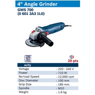 BOSCH GWS 700 ANGLE GRINDER