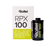 ฟิล์มขาวดำ Rollei RPX 100 135-36 35mm 36exp B&W Film ฟิล์ม ขาวดำ