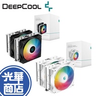 DEEPCOOL Kyushu Fengshen AG620 ARGB V2-CPU Radiator Six Duct/Twin Towers/Dual Fan WH Guanghua