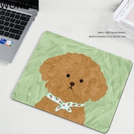 WONDE Dog Mouse Mat, Desk Mat Cartoon Mouse Pad, Laptop Pads Keyboard Mats Anti-Slip Rubber Keyboard