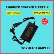 Charger 2 Amper Cas Baterai Aki Sprayer Semprot Hama Elektrik
