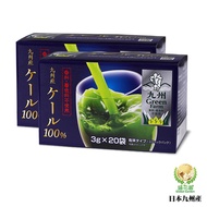 盛花園 日本原裝進口九州產100%羽衣甘藍菜青汁(20入組X2盒)