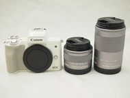 Canon 佳能無反光鏡可換鏡頭相機雙鏡頭套件 EOS Kiss M 雙鏡頭套件