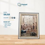 2A Picture Frame 5R/6R Home Decor Photo Frame Modern Minimalist and Aesthetic Design (Y2100)