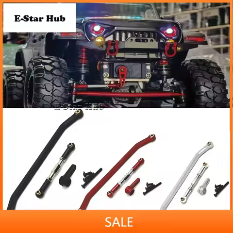 Metal Upgrade, Steering Linkage, Steering Arm, For MN Model 1/12 MN128 Wrangler RC Car Parts