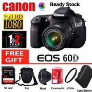 Canon EOS 60D 18-55mm is Lens samipro canon (dealer warranty)