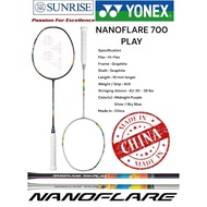 Yonex Nanoflare 700 Play Badminton Racket | NANOFLARE 700 PLAY YONEX Original