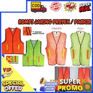 HIJAU Cod Available Parking Work Project Vest Mesh Vest Green Reflector Scotlite Vest Reflector Net