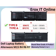 Dell 69KF2 Alienware M15 R4 R6 R7 RYZEN EDITION R5 M17 R4 G15 5511 5115 5520 5521 Inspiron 16 7610 L