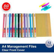 A4 Management File Quotation File Folder Half Clear File Organizer