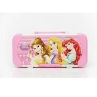 Plastic Pencil Case + Ruler Set Princess Motif AC-857