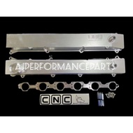 TOYOTA 2JZ-GTE VVTI CNC INNOVATIONS BILLET ENGINE VALVE COVER SET POLISHED FINISHED