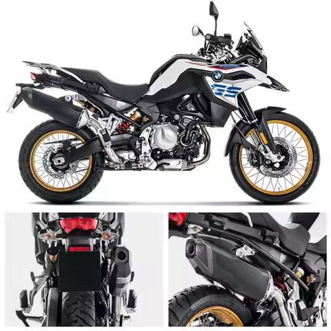 51MM Universal Motorcycle Exhaust Muffler For CRF230 CRF250L CRF300L KLR650 DR650 XT600 Tenere 700 D