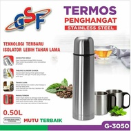 TERMOS HOT AND COLD THERMOS 500 STAINLESS STEELML HOT AND COLD WATER THERMOS GSF G3100