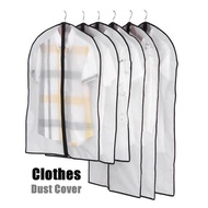 Plastic Clear Dust-proof Cloth er Suit/Dress Garment Bag Storage/ Beg Penyimpanan baju