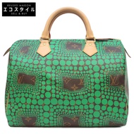 Louis Vuitton x KY Yayoi Kusama 12 Year Old M40694 Monogram Town Vert Speedy 30
