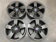 【中清中古物流區】 原廠正寶馬BMW 16吋 5X120 7J ET20極新 鐵灰色
