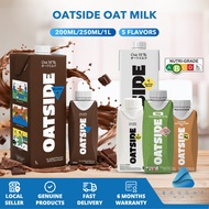 Oatside Oat Milk 200ml/1L - Creamy, Dairy-Free in Varied Flavors, Alternative for Drinks & Recipes