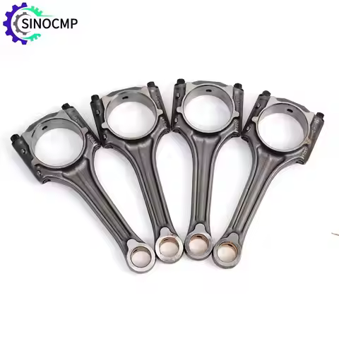 4Pcs Connecting Rods 06A198401 06A198401E 06B198401A 06D198401 For VW Beetle Golf Jetta Passat Audi 