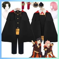48H 24H cosplay Costume Anime Spy X Family Damian Desmond Black For Men Anya Forger