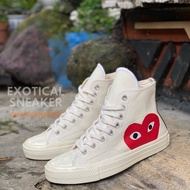 Converse 70'S HIGH CDG WHITE WOMEN'S SHOES (PAY ON DELIVERY)