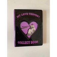 Preloved large 2P korea ins collect book photocard binder kitsch y2k my love things lomo card