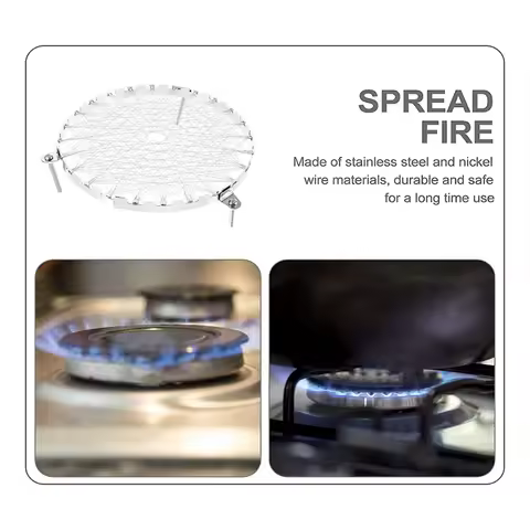 Metal Brackets Gas Stove Diffuser Stainless Steel Mesh Diffuser Plate Heat Spreader Induction Diffus