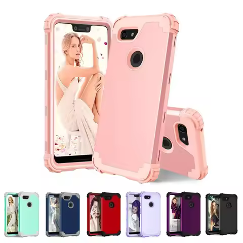 3IN1 Shockproof Case for Google Pixel 9 Pro 5G Case Phone Coque Pixel 5 Pixel8 A 3 XL 4 3a 4a 5a 6a 