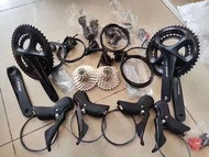 Shimano 105 R7020油碟套件 全套公路車油壓碟剎轉波剎車 roadbike oil groupset