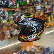 HELMET TSR RO3 DV SHARK DOUBLE VISOR HELMET MOTOSIKAL