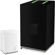 ZUYIYI Mini Chest Freezer Cover, Outdoor Deep Freezer Cover Freezer Protector for 3.5 Cubic Feet 420