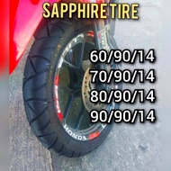 ∏SAPPHIRE TIRE HEAVY DUTY SIZE 14  (FOR SCOOTER)