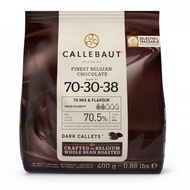 CALLEBAUT Couverture Chocolate (823,811,70-30-38) 400 grams