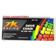 TK Racing Chain 428 HC - 140L Color Series Rantai 428