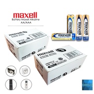 Maxell Alkaline AA / AAA (1Box - 40Pcs) Battery - 100% Original