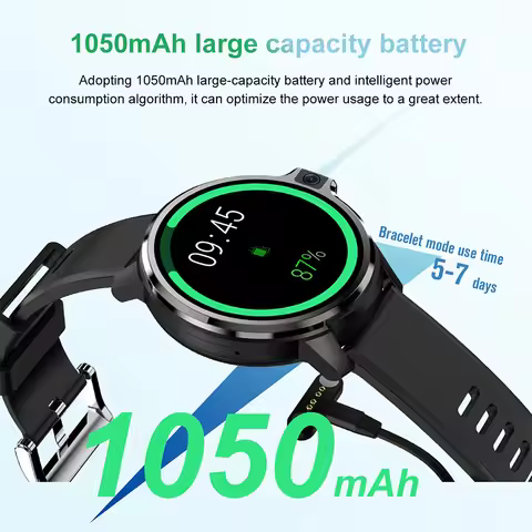 luxury 4G Smart Phone Watch 1.6'' Screen Sim Card Video Call big battery WIFI GPS Reloj Smart Watch