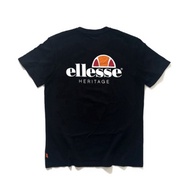 ELLESSE Logo Graphic T-shirt - Black
