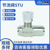 Ready Stock Supply STU-G3/8 One-Way Throttle Valve G1/4 G1/2 G3/4 G1 Small Excavator Hydraulic Valve
