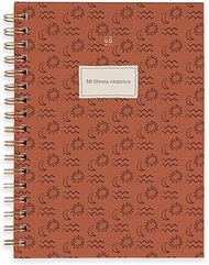 UO - Notebook A5 My Vitamin Notebook Hard Cover 200 Pages Dotted Notebook 15x22cm Gift Book Beautifu