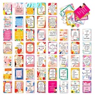 ITOMORO 50Pcs Uplifting Positive Affirmation Cards, Kraft Paper Colorful Inspirational Cards, Creati