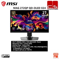 MSI MAG 272QP QD-OLED X24 (2560x1440)(WQHD) QD-OLED, 240HZ, 0.03ms, Flat, Adaptive-Sync, Anti-Reflec