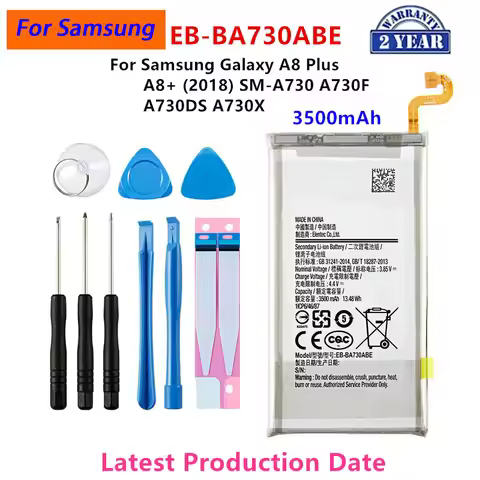 Brand New EB-BA730ABE 3500mAh Battery For Samsung Galaxy A8 Plus A8+ (2018) SM-A730 A730F A730DS A73