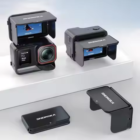 For Insta360 Ace Pro2/Pro Magnetic Lens Hood Anti-reflective Glare Sports Camera Foldable Screen Len