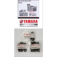 YAMAHA LC135 LC 135 v1 LCV1 COVER SCREW SKRU BODY FULL COMPLETE SET yamaha ORIGINAL bodyset coverset